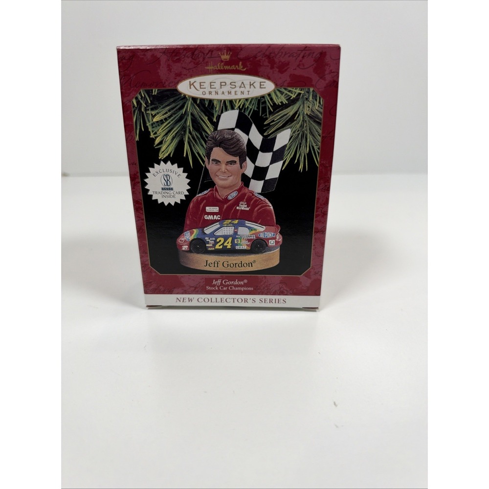 Jeff Gordon Hallmark Vintage Christmas Keepsake Ornament 1997 Nascar